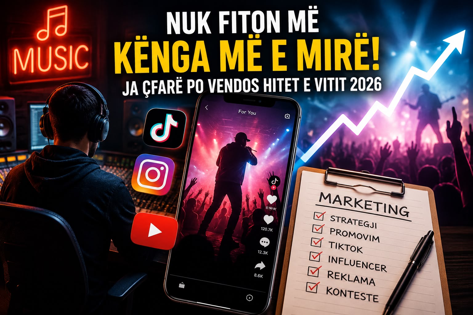 Nuk fiton më kënga më e mirë! Ja çfarë po vendos hitet e vitit 2026