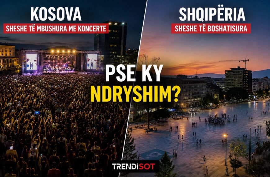 Kosova po i mbush sheshet me koncerte, ndërsa Shqipëria po i lë bosh – Pse ky ndryshim?